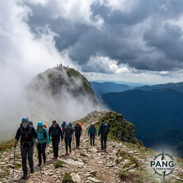 Fansipan summit climb challenging mountain trek